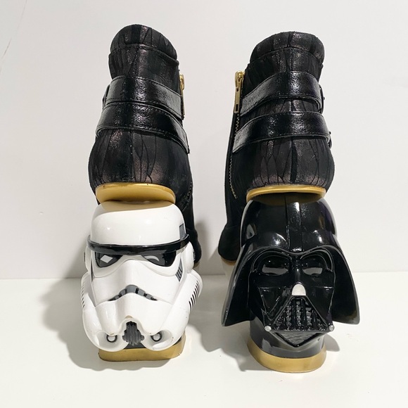 Irregular Choice x Star Wars The Death Star Platform Cosplay Rare Heels 40 - Picture 2 of 12